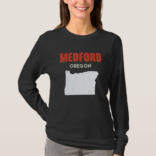 Camiseta Medford Oregon USA State America Travel Oregonian (Anverso)