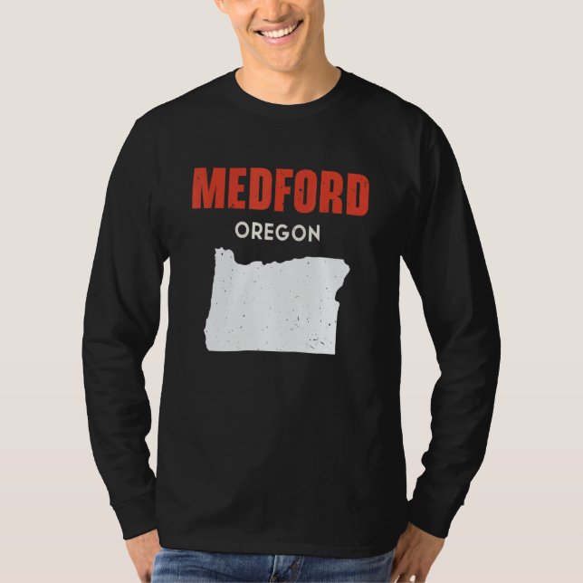 Camiseta Medford Oregon USA State America Travel Oregonian (Anverso)