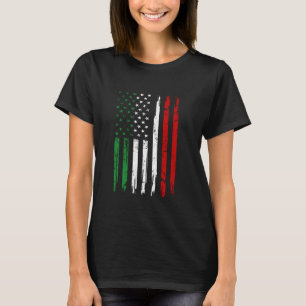 Camiseta Media Americana E Italiana Italia Fla