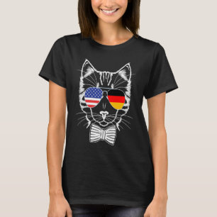 Camiseta Media Americana Media Bandera Alemana Media Media 