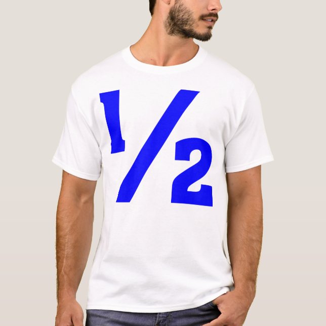 Camiseta Media - Azul (Anverso)
