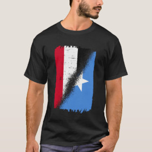 Camiseta Media bandera Yemen media bandera somalí bandera d