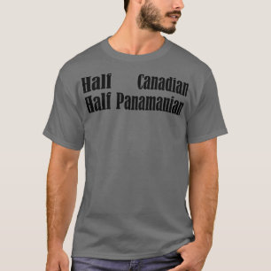 Camiseta Media canadiense mitad panameña mezcla 3