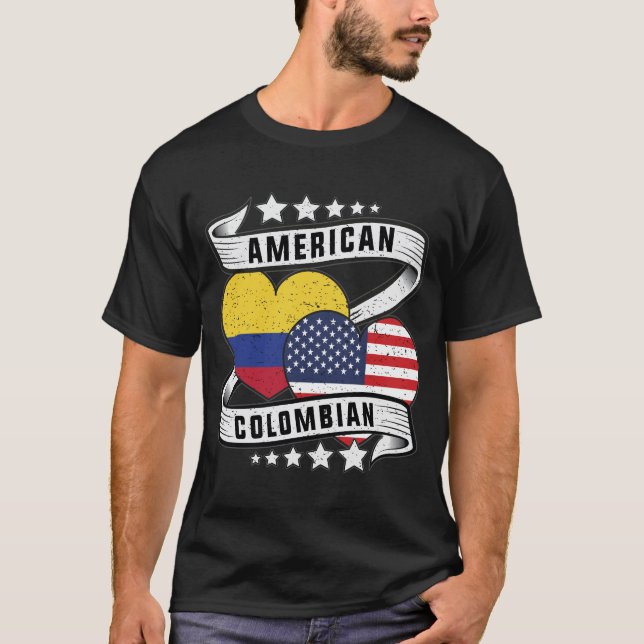 Camiseta Media colombiana (Anverso)