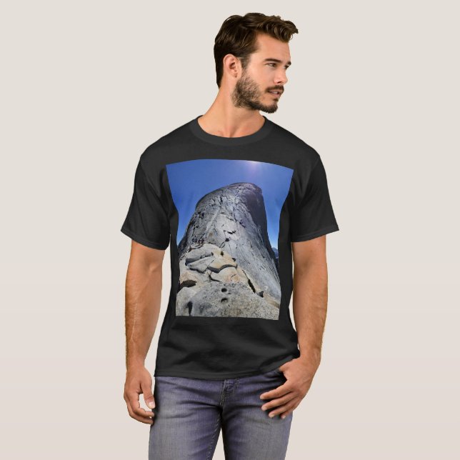 Camiseta Media Cúpula de la Base de los Cables - Yosemite (Anverso completo)