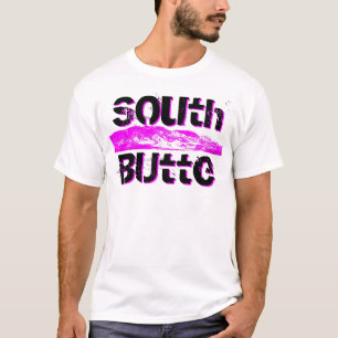 Camiseta media de la montaña de la mota del sur
