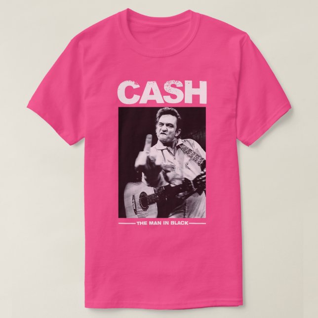 Camiseta Media Finger Cash Vintage (Diseño del anverso)