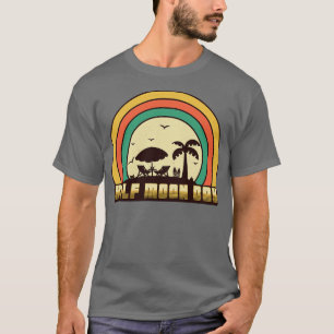 Camiseta Media Luna Bay Beach Vintage Retro Sunset Style
