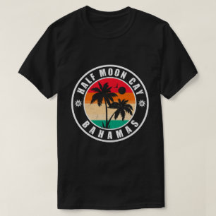 Camiseta Media Luna Cay Bahamas - Retro Vintage 80