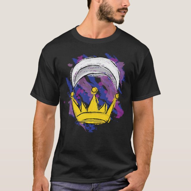 Camiseta Media luna de plata (Anverso)