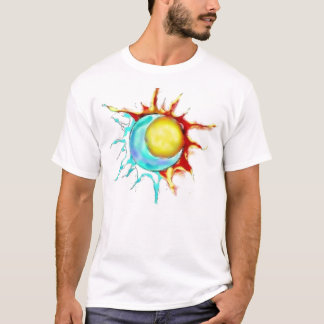 Camiseta media luna del medio sol