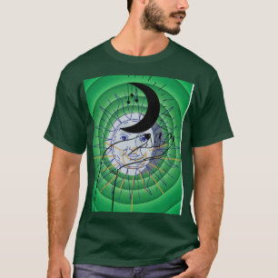 CAMISETA MEDIA LUNA MÍSTICA