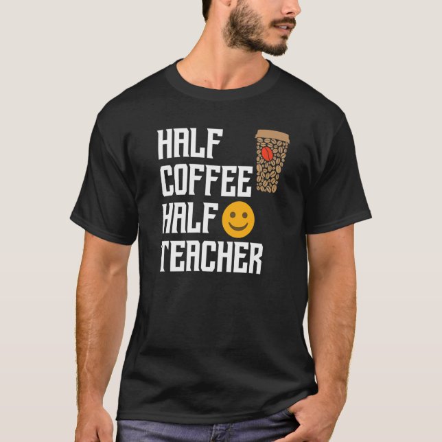 Camiseta Media Maestra de Café (Anverso)