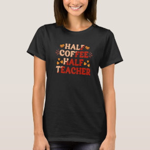 Camiseta Media Maestra de Café Renta Inspiradora