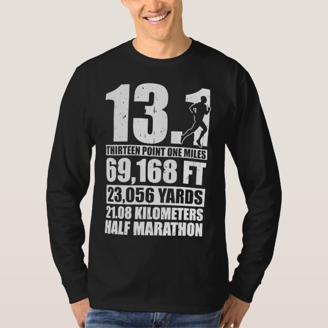 Camiseta Media Maratón 13.1 Miles Runner (Anverso)
