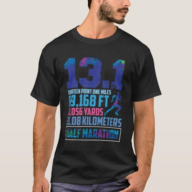 Camiseta Media Maratón 13.1 Miles Runner (Anverso)