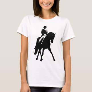 Camiseta Media silueta del paso del Dressage