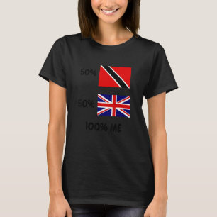 Camiseta Media Trini Trinidad y Tobago Media Bandera del Re