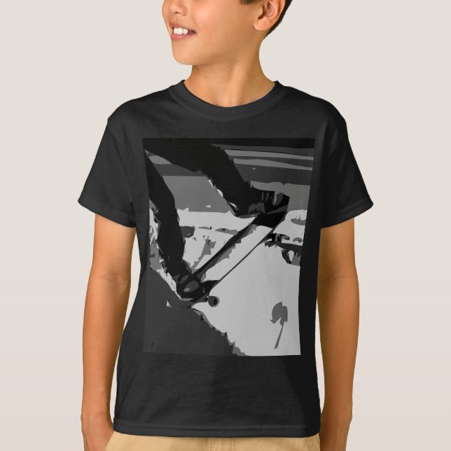 Camiseta Media tubería Skateboarding (Anverso)
