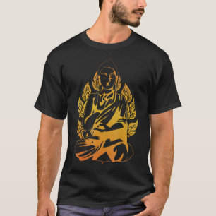 Camiseta Mediación espiritual Zen Budismo Mantra Budismo B