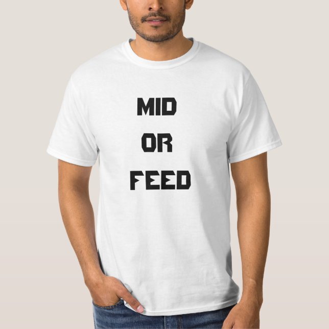 CAMISETA MEDIADOS DE O ALIMENTACIÓN (Anverso)