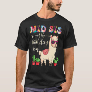 Camiseta Mediados Del Sis Del Fiesta Del Nacimiento De Lama