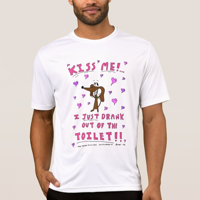 Camiseta mediana de rendimiento para hombres "KISS (Anverso)