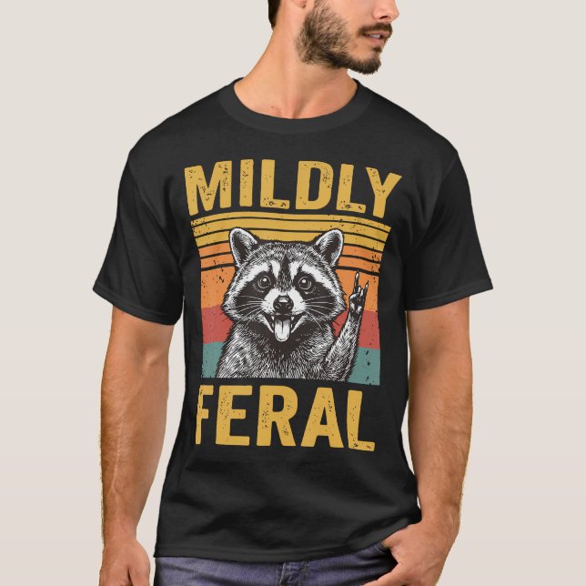 Camiseta Medianamente Feral (Anverso)