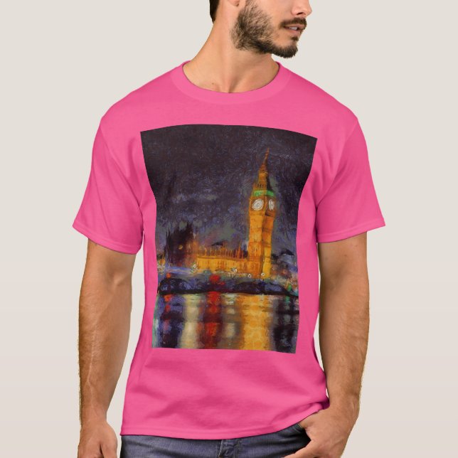 Camiseta Medianoche En Londres (Anverso)