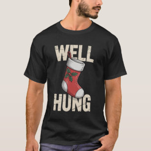 Camiseta Medias De Navidad Colgadas Sucio Fiesta De Navidad