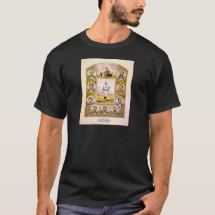 Camiseta Medias rojas de Cincinnati de 1869