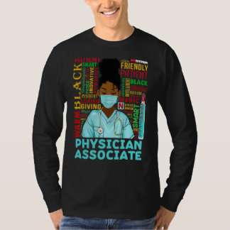 Camiseta Médica Asociada de Mujeres Africanas Historia Negr