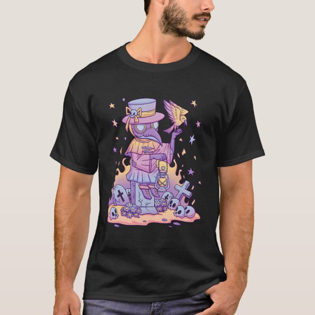 Camiseta Médica aterrador Anime Pastel Kawaii Pastel Gótico (Anverso)
