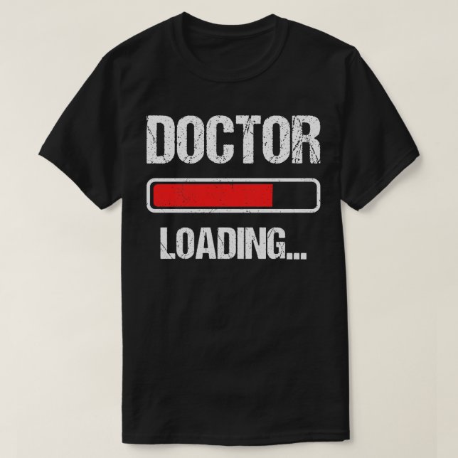 Camiseta Médica Cargando I (Diseño del anverso)