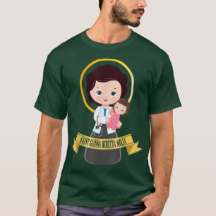 Camiseta Médica católico de Santa Gianna Beretta Molla