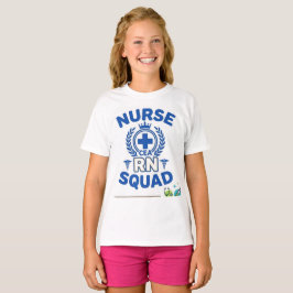 Camiseta Médica Cruz Royal CEA RN Nurse Squad