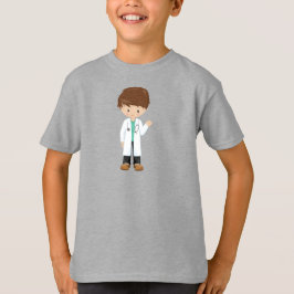 Camiseta Médica, Cubierta de laboratorio, Medicina, Cute Bo