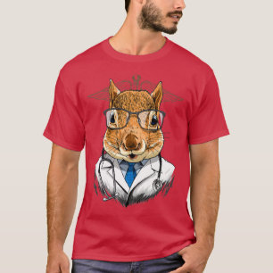 Camiseta Médica de ardilla Vet Veterinaria Lover 1
