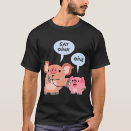 Camiseta Médica de cerdo Personalizado y paciente