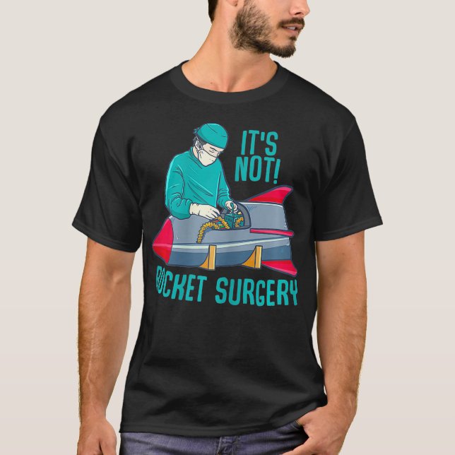Camiseta Médica de Cirugía de Cohetes para Mujeres  (Anverso)