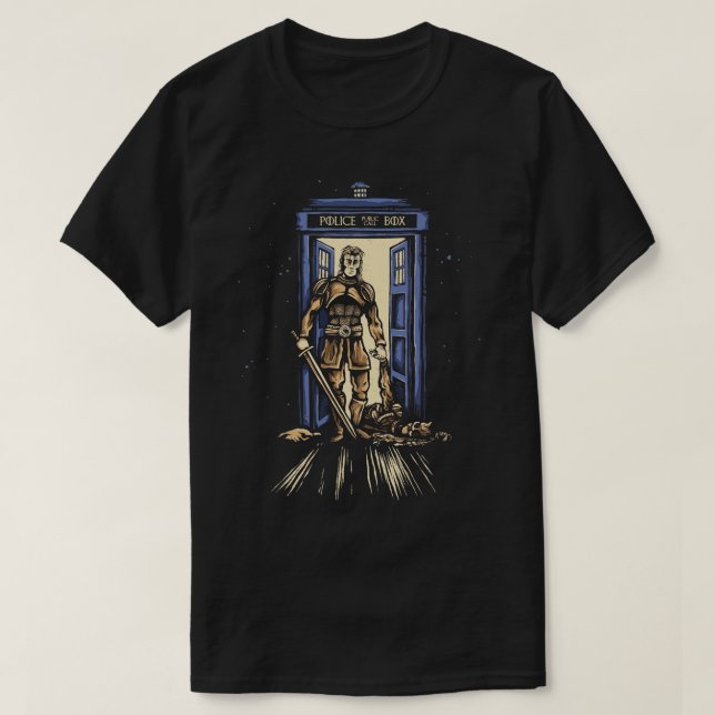 Camiseta Médica de Dragones (Diseño del anverso)
