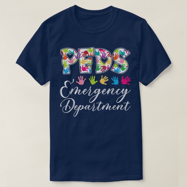 Camiseta MÉDICA de Enfermeras Pediátricas del Departamento  (Diseño del anverso)