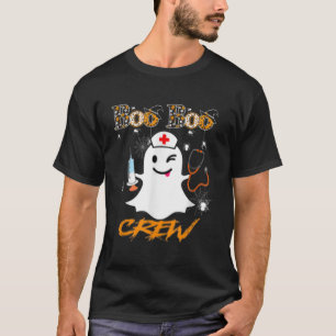 Camiseta Médica de enfermería de Halloween de Boo Graciosa