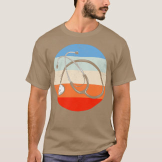 Camiseta Médica de enfermería de Stethoscope