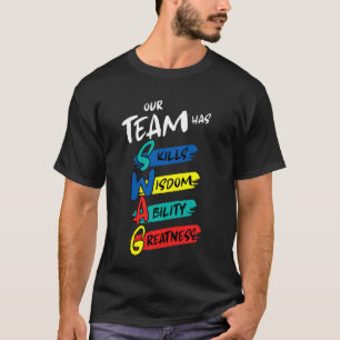 Camiseta Médica de enfermería médica Nuestro equipo