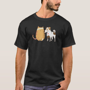 Camiseta Médica De Gatos Y Perros Divertido Veterinario Ani