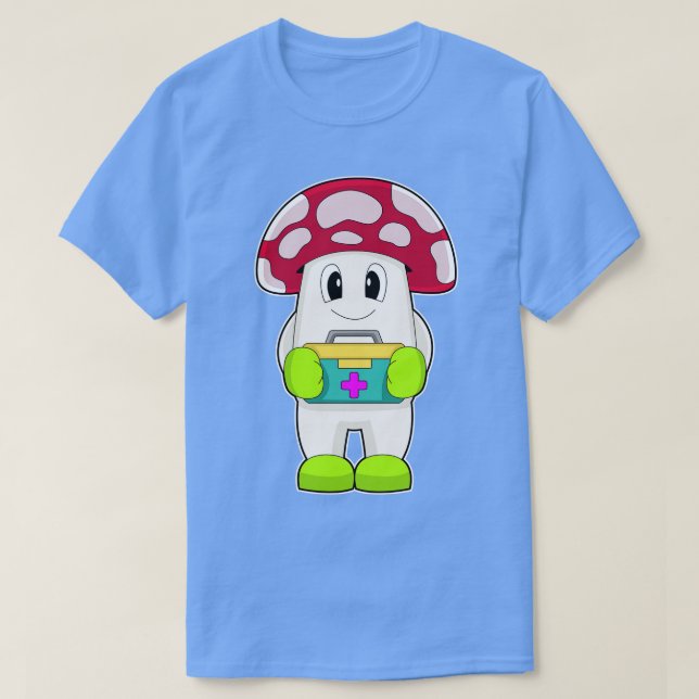 Camiseta Médica de hongos funda de Medicina (Diseño del anverso)
