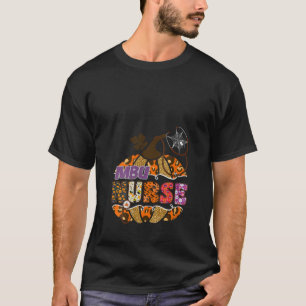 Camiseta Médica de la enfermera MBU Halloween de la calabaz