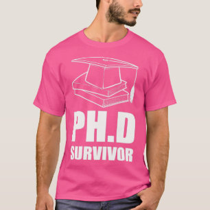 Camiseta Médica de la Filosofía de un Sobreviviente de doct