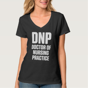 Camiseta Médica De La Práctica De La Enfermería Del Pdn Rn 